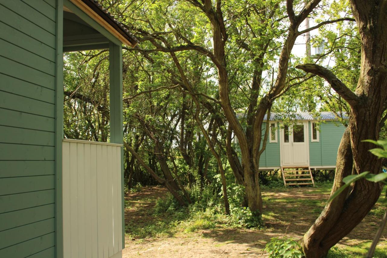 The Kestrel Shepherd Hut, Whitehouse Farm Stowmarket Zewnętrze zdjęcie